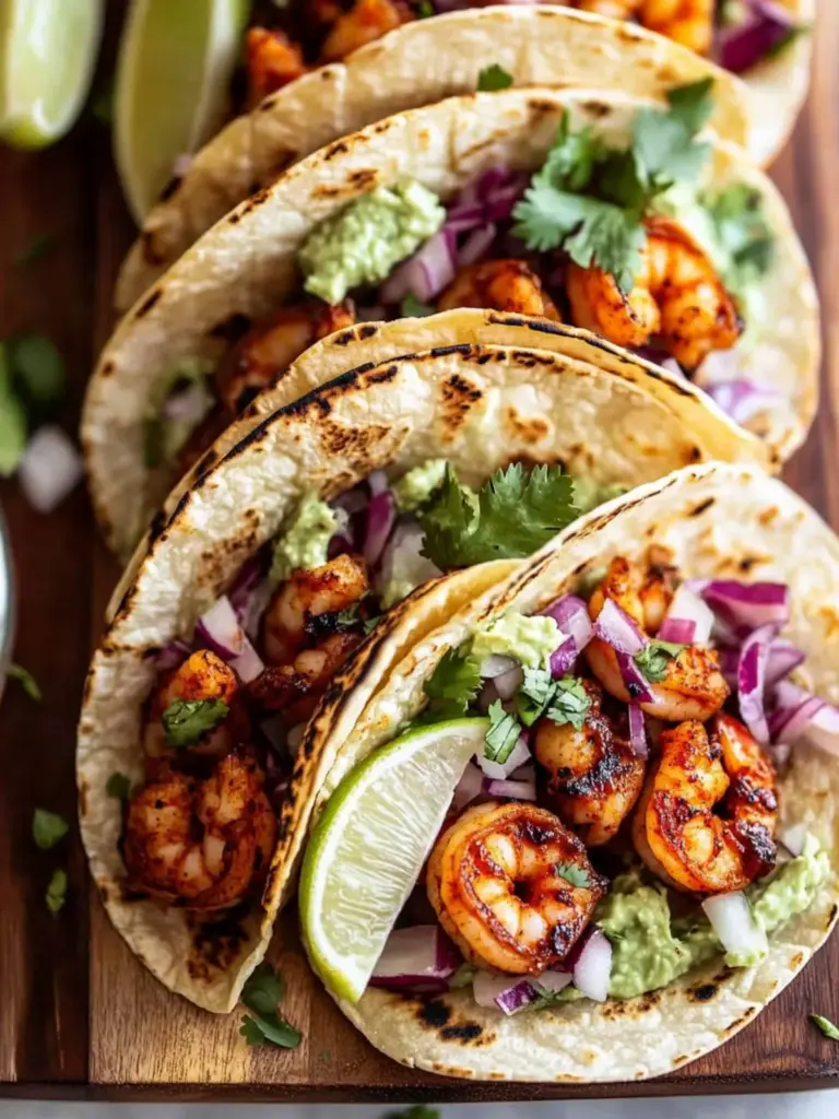Blackened Shrimp Tacos