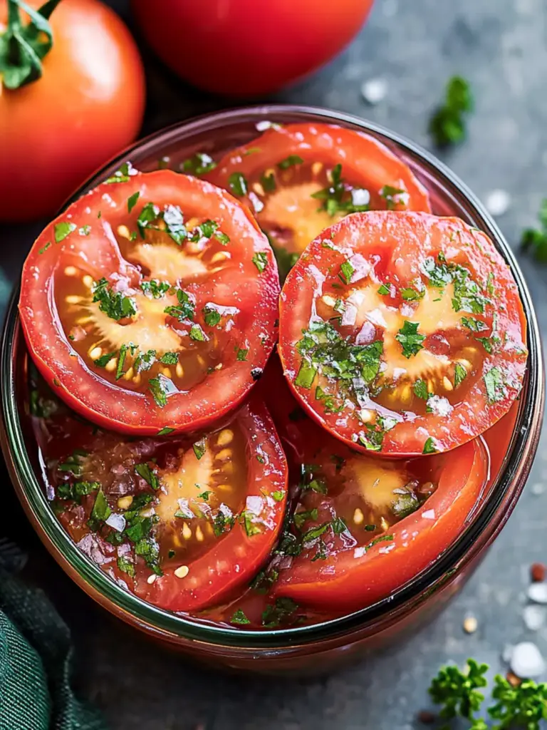 Marinated Tomatoes