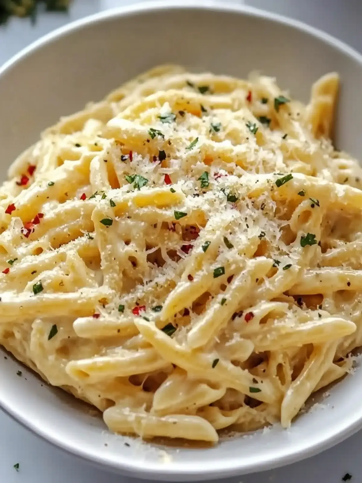 One Pot Creamy Garlic Pasta