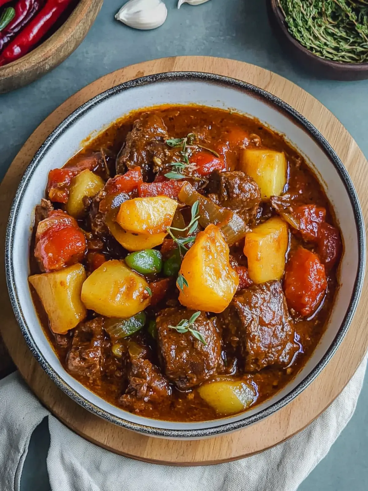 Beef Caldereta