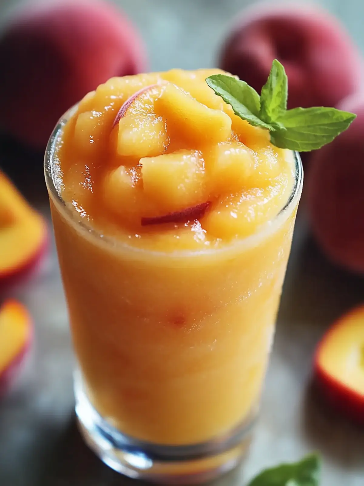 Peach Slushie
