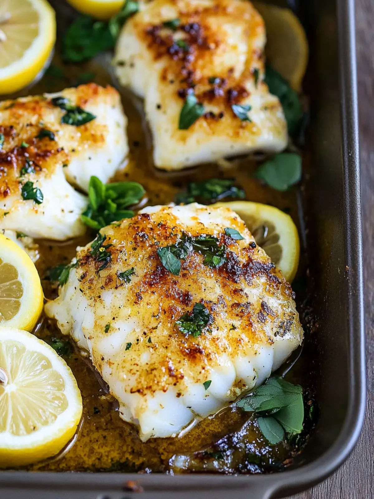 Baked Cod Recipe with Lemon and Garlic for a Fresh Feast 4 Baked Cod Recipe with Lemon and Garlic