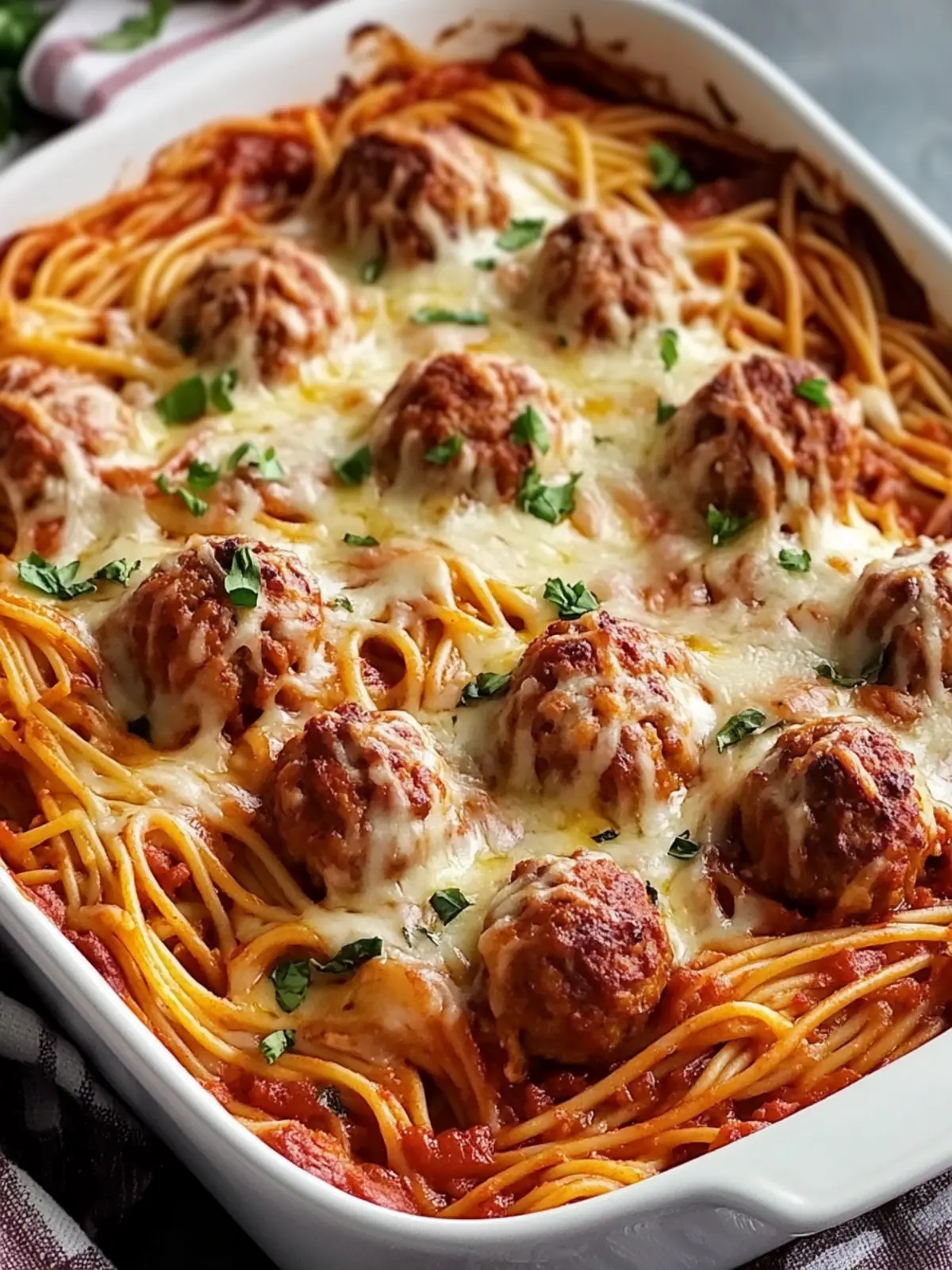 Heavenly Spaghetti and Meatball Casserole for Cozy Nights 2 Heavenly Spaghetti and Meatball Casserole