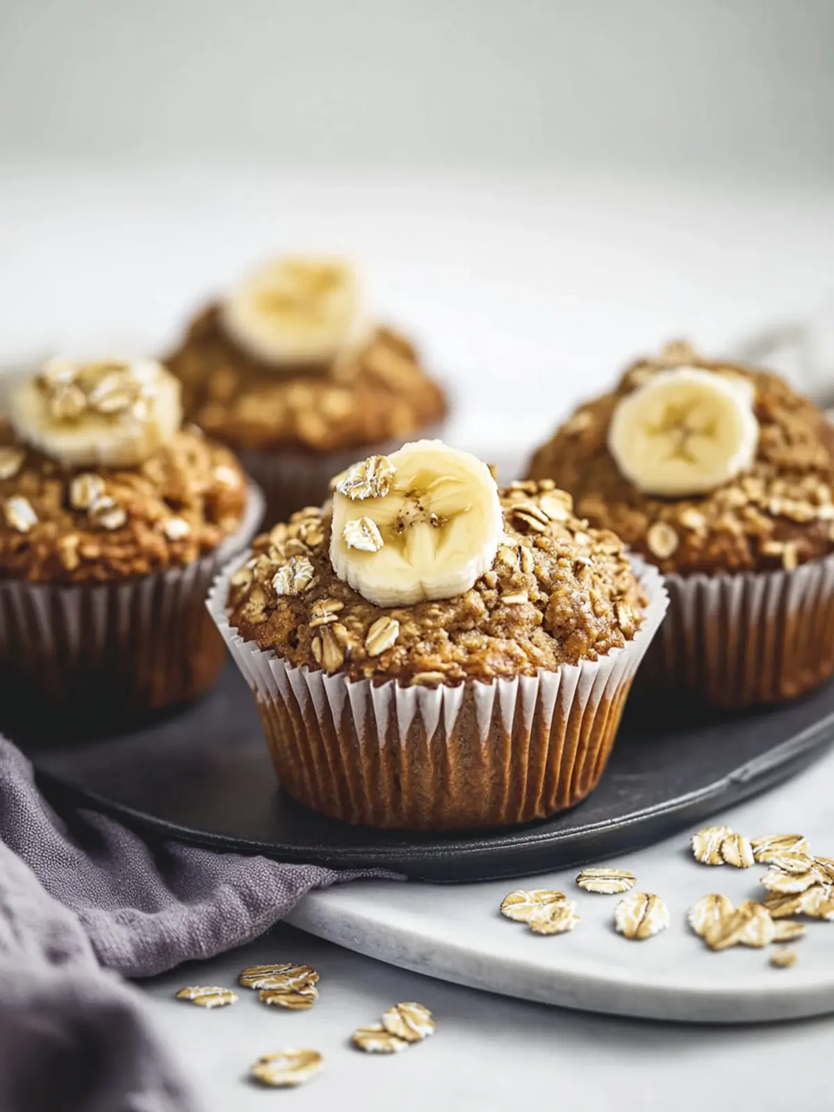 Healthy Banana Oatmeal Muffins You’ll Crave Every Morning 2 Healthy Banana Oatmeal Muffins