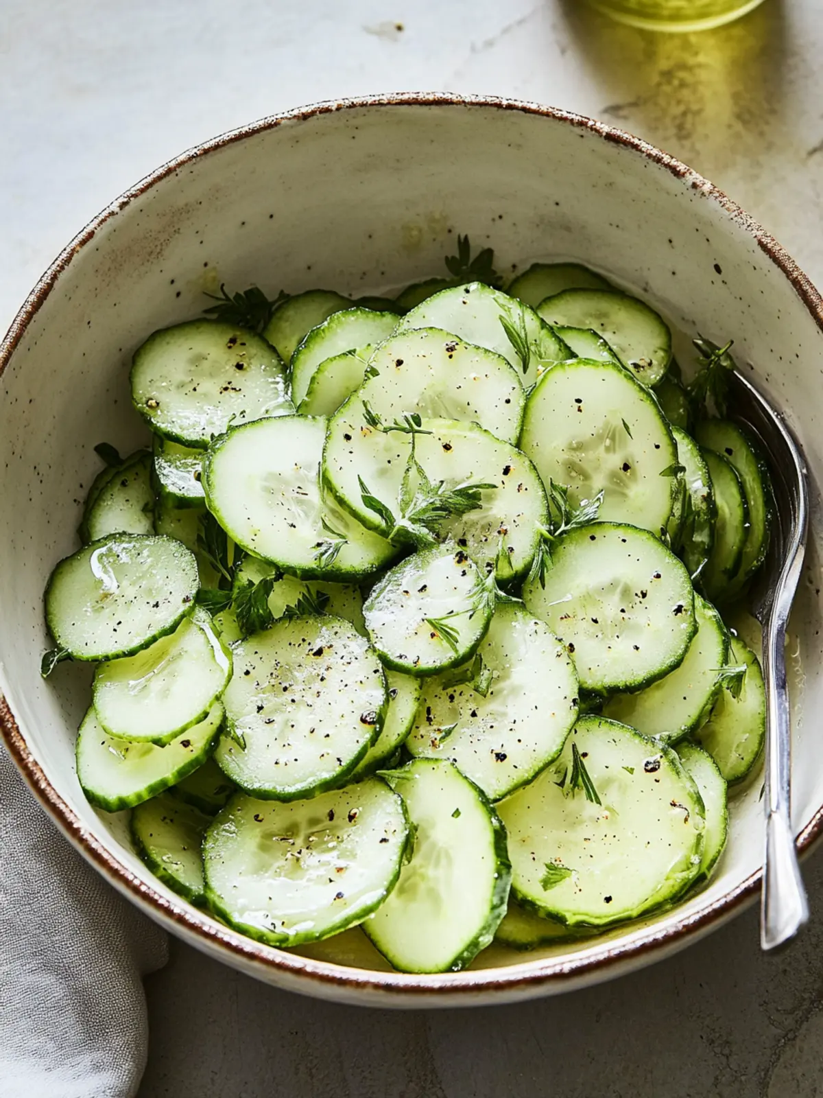 The Best Vinegar Cucumber Salad Recipe You’ll Love to Make 5 The Best Vinegar Cucumber Salad Recipe