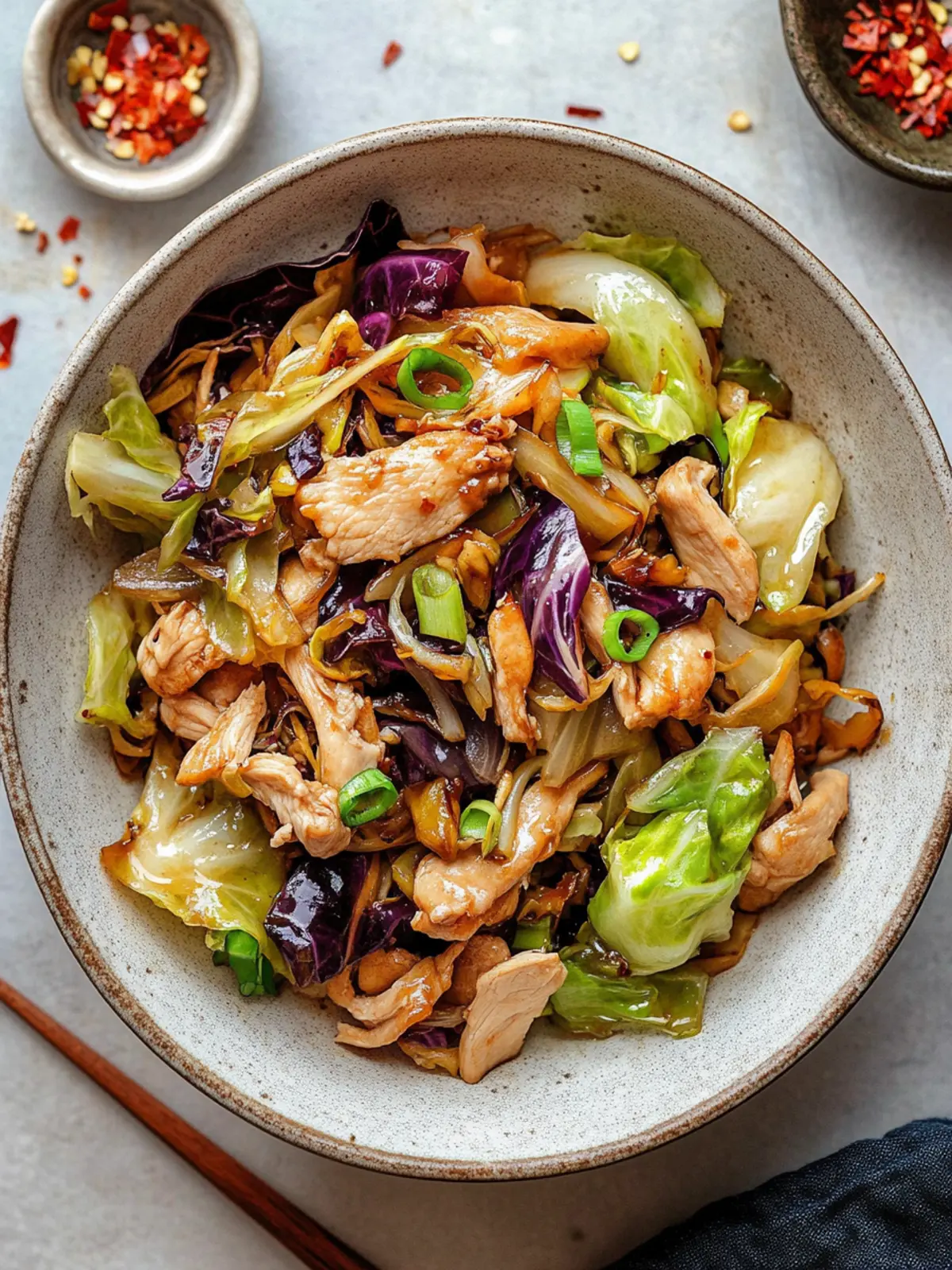 Delicious Chicken Cabbage Stir Fry for a Fresh Weeknight Dinner 3 Chicken Cabbage Stir Fry