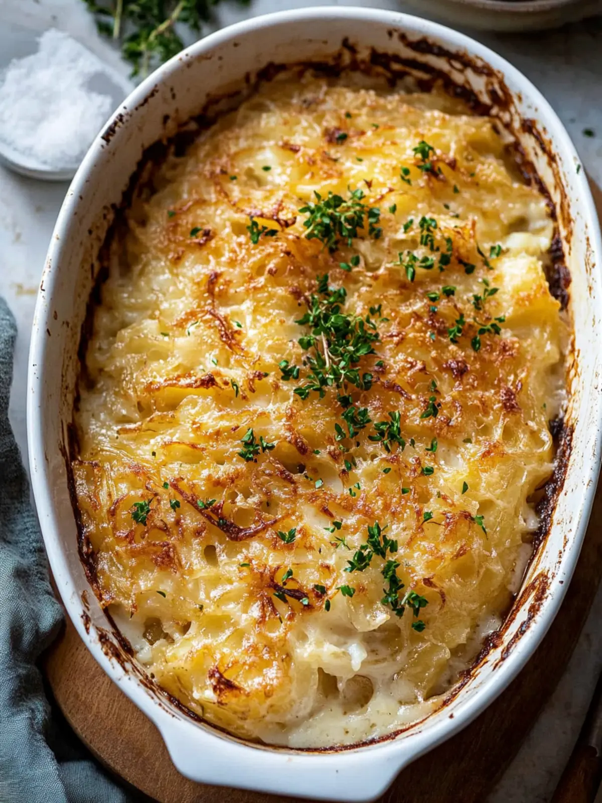 French Onion Funeral Potatoes