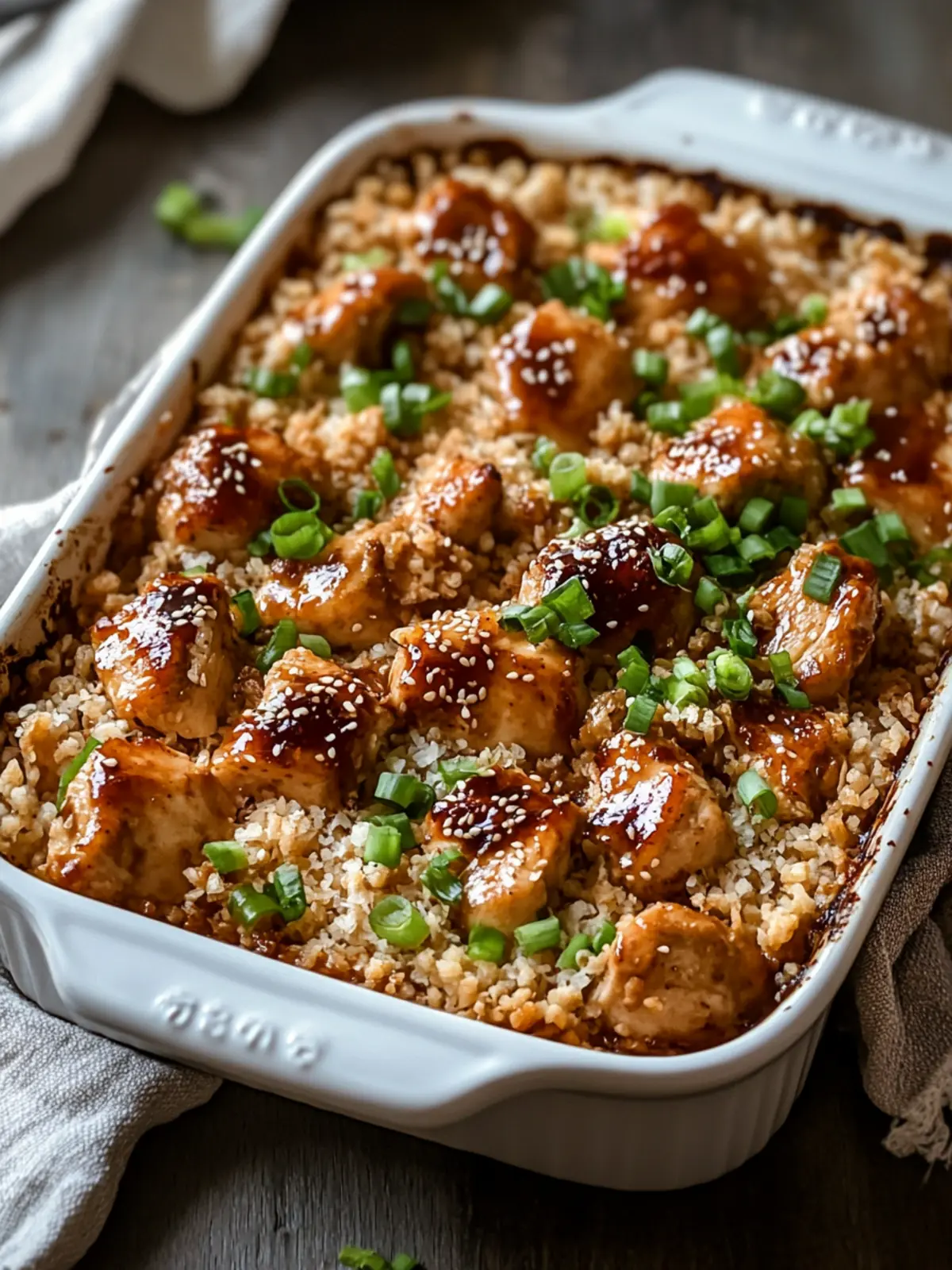 Teriyaki Chicken Casserole