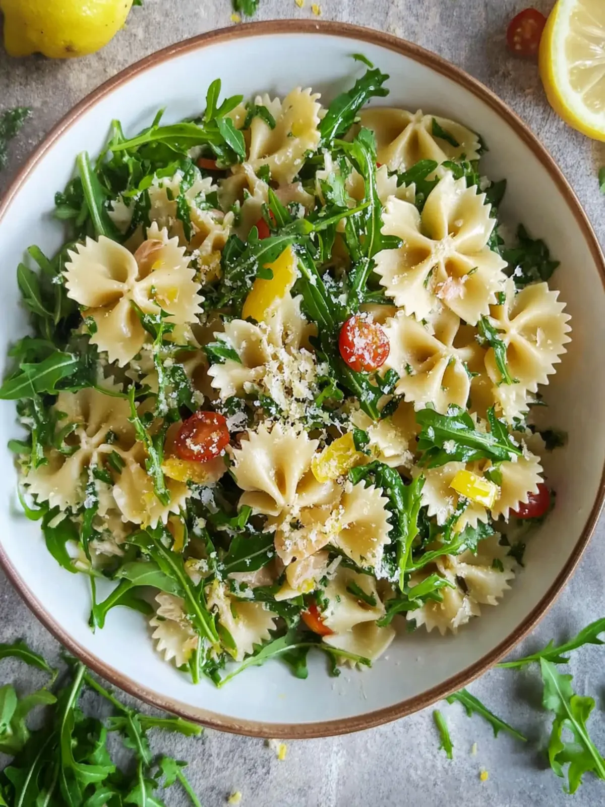 Zesty Lemon Arugula Pasta Salad Recipe for Fresh Flavor Lovers 2 Lemon Arugula Pasta Salad Recipe