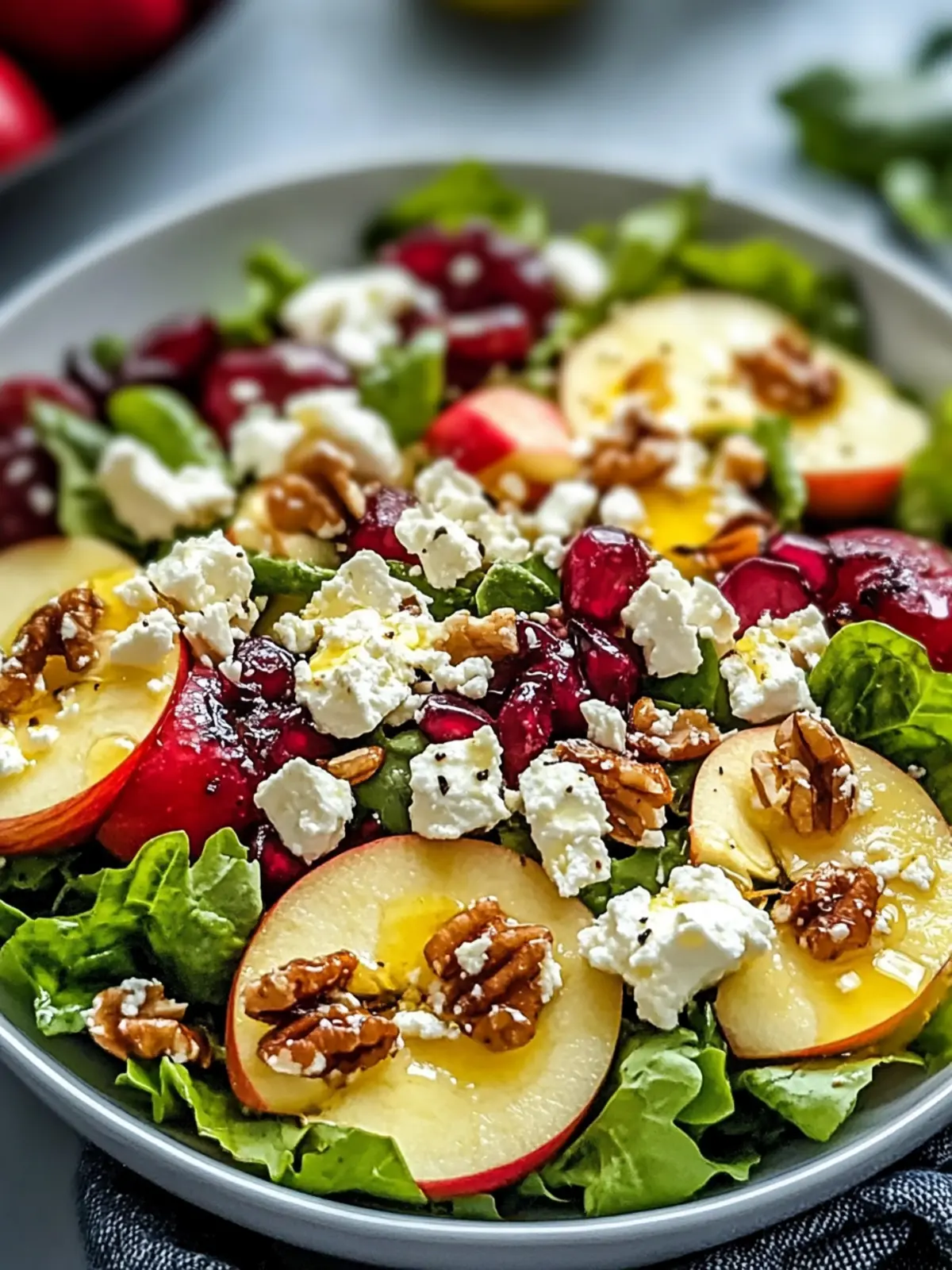 Vibrant Honeycrisp Apple Feta Salad for a Cozy Autumn Feast 3 Vibrant Honeycrisp Apple Feta Salad