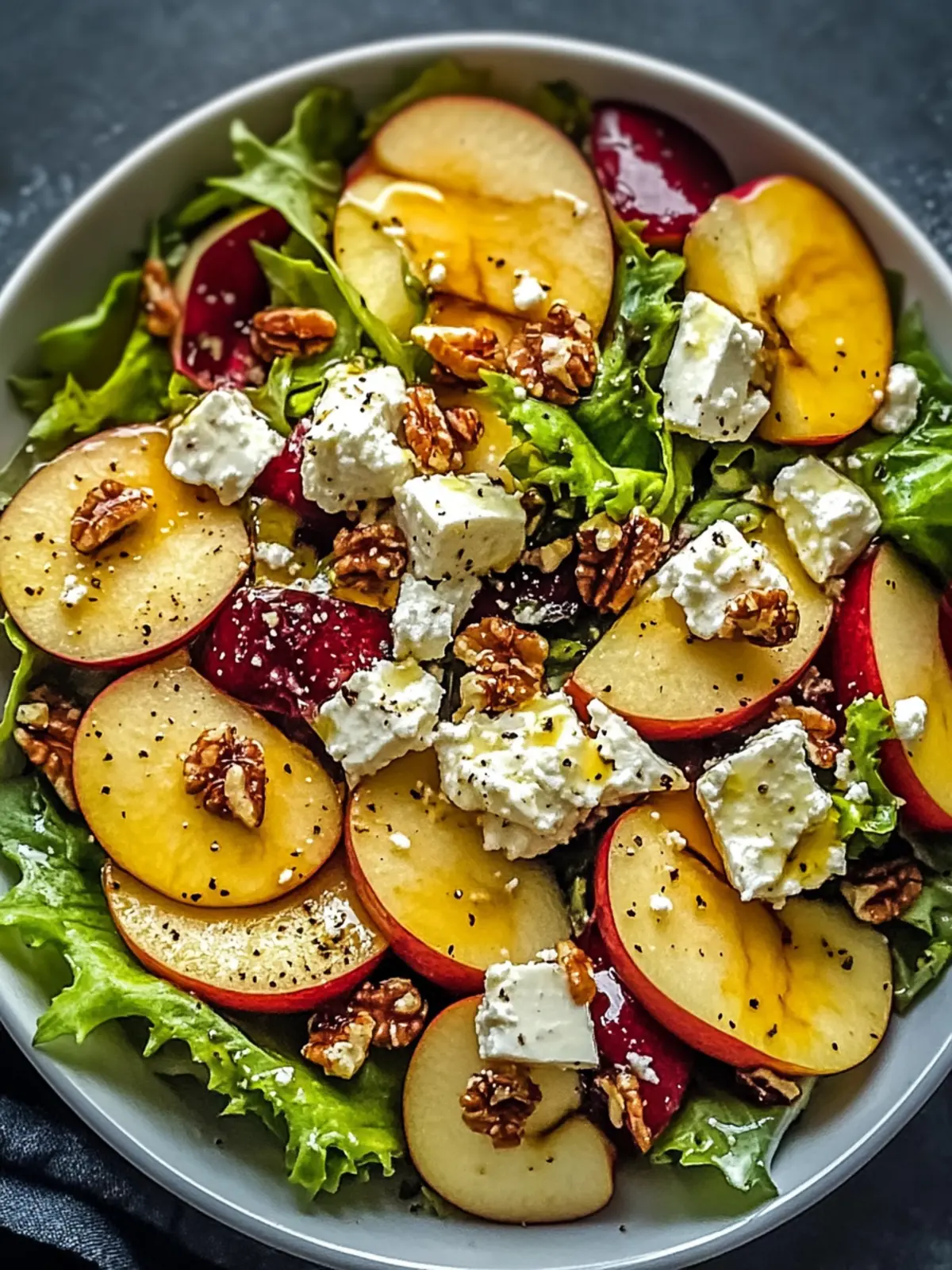 Vibrant Honeycrisp Apple Feta Salad for a Cozy Autumn Feast 4 Vibrant Honeycrisp Apple Feta Salad
