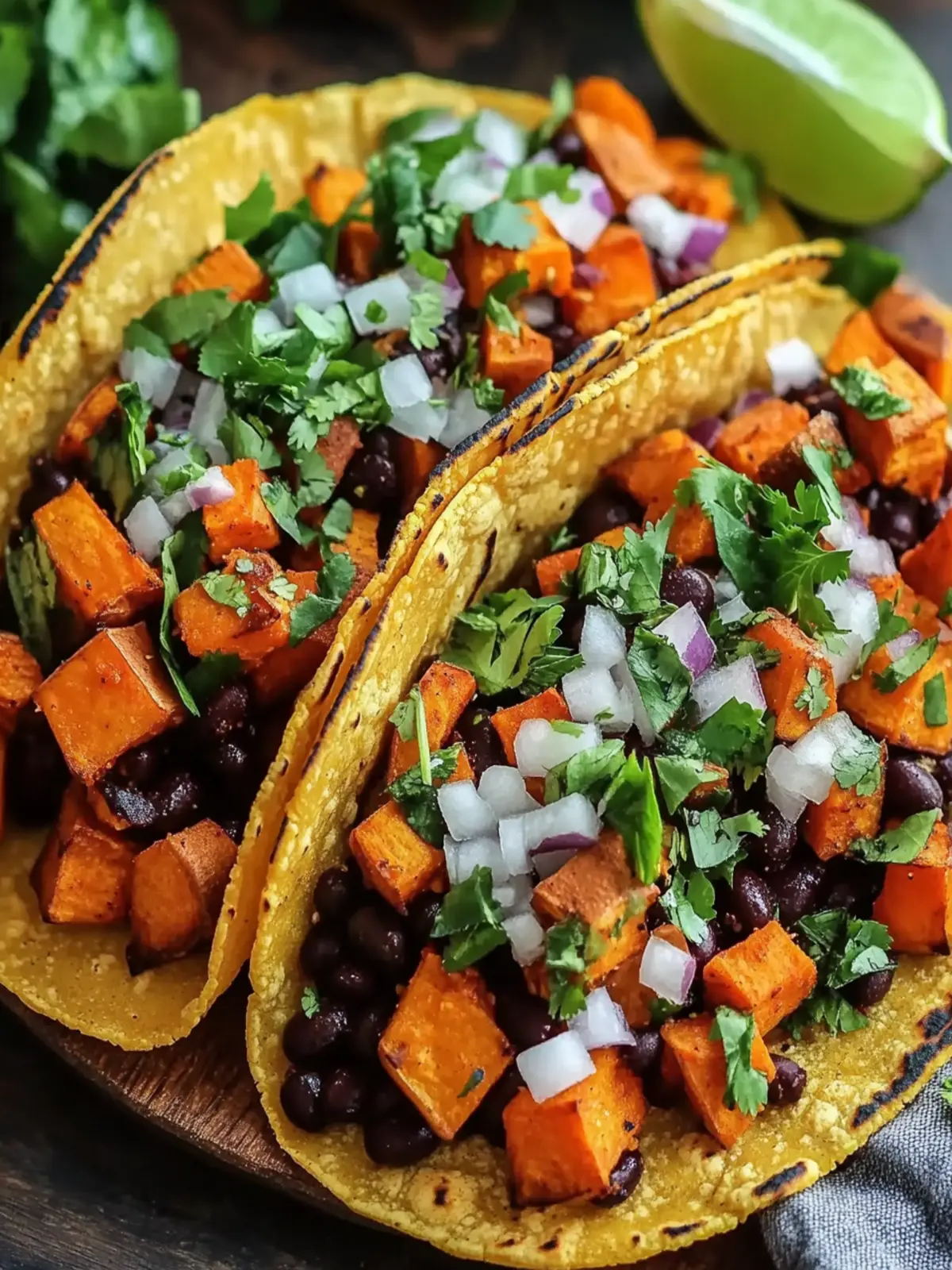 Sweet Potato and Black Bean Tacos: Comfort in Every Bite 2 Sweet Potato and Black Bean Tacos