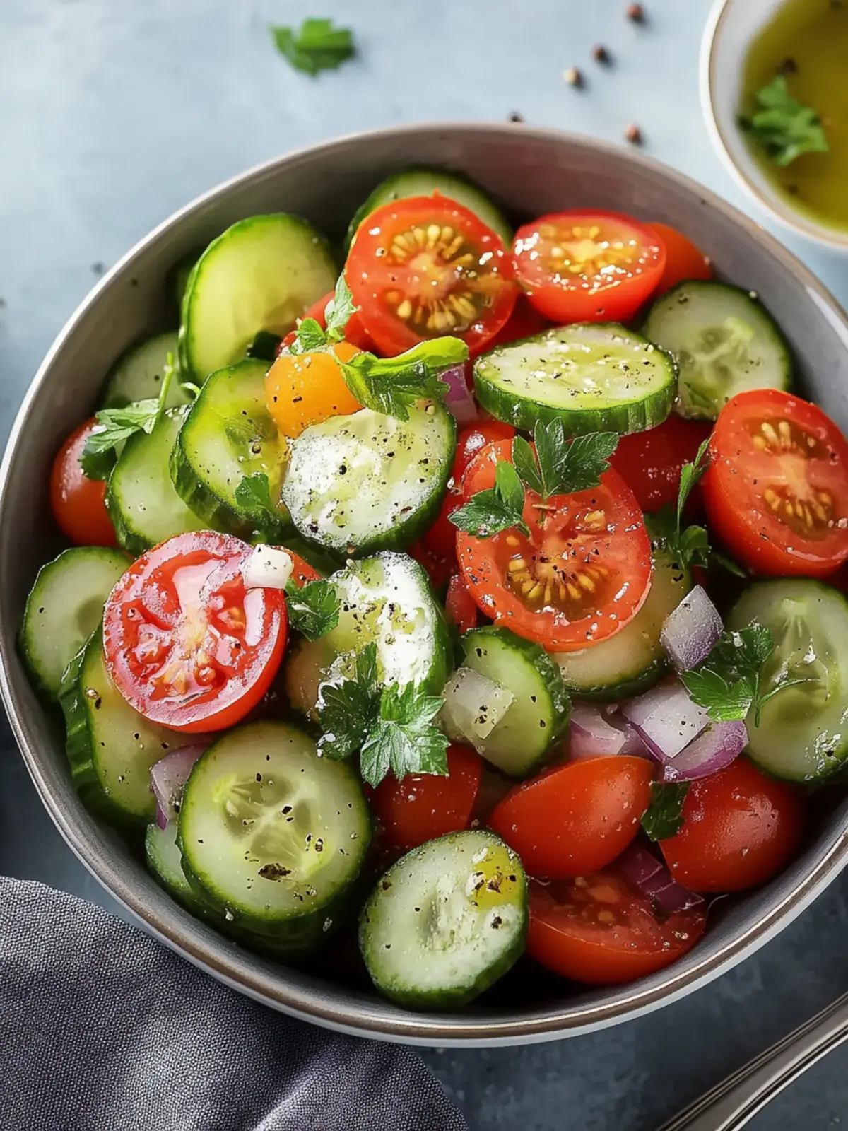 Cucumber Tomato Salad