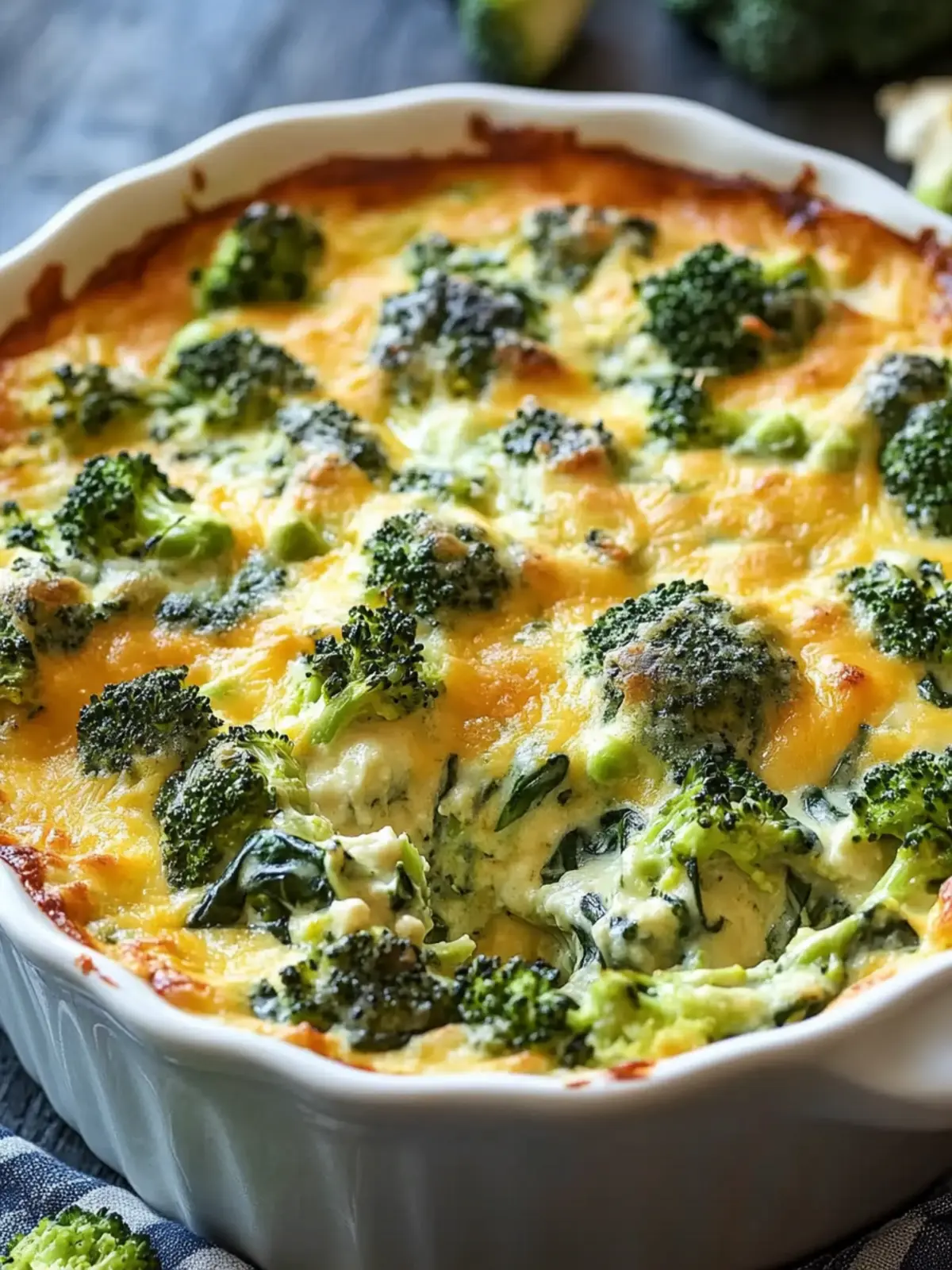 Creamy Spinach Broccoli Cheese Casserole for Cozy Nights 4 Creamy Spinach Broccoli Cheese Casserole