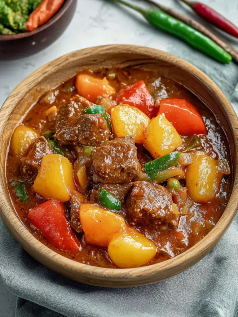 Beef Caldereta
