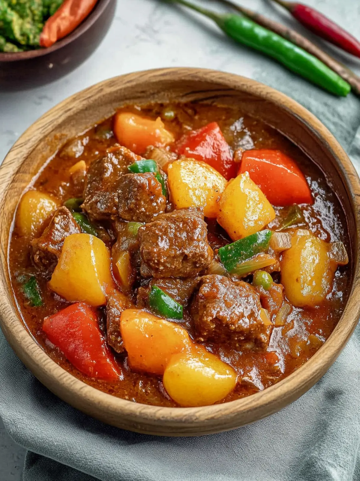 Beef Caldereta