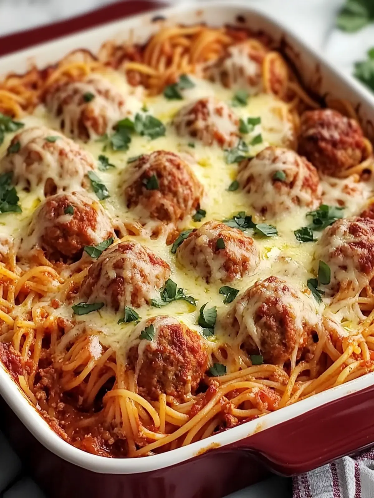 Heavenly Spaghetti and Meatball Casserole for Cozy Nights 5 Heavenly Spaghetti and Meatball Casserole