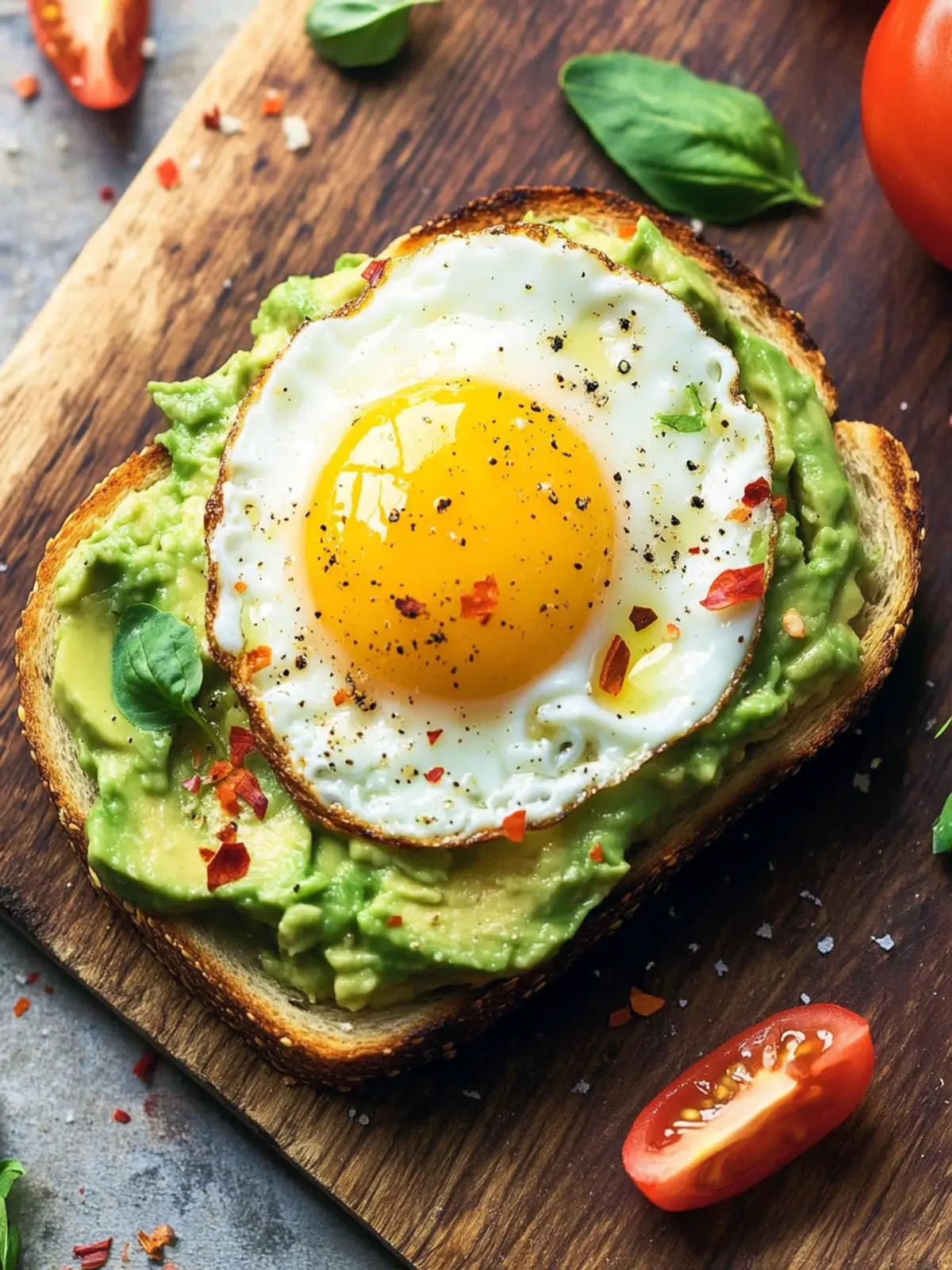 Avocado Egg Toast
