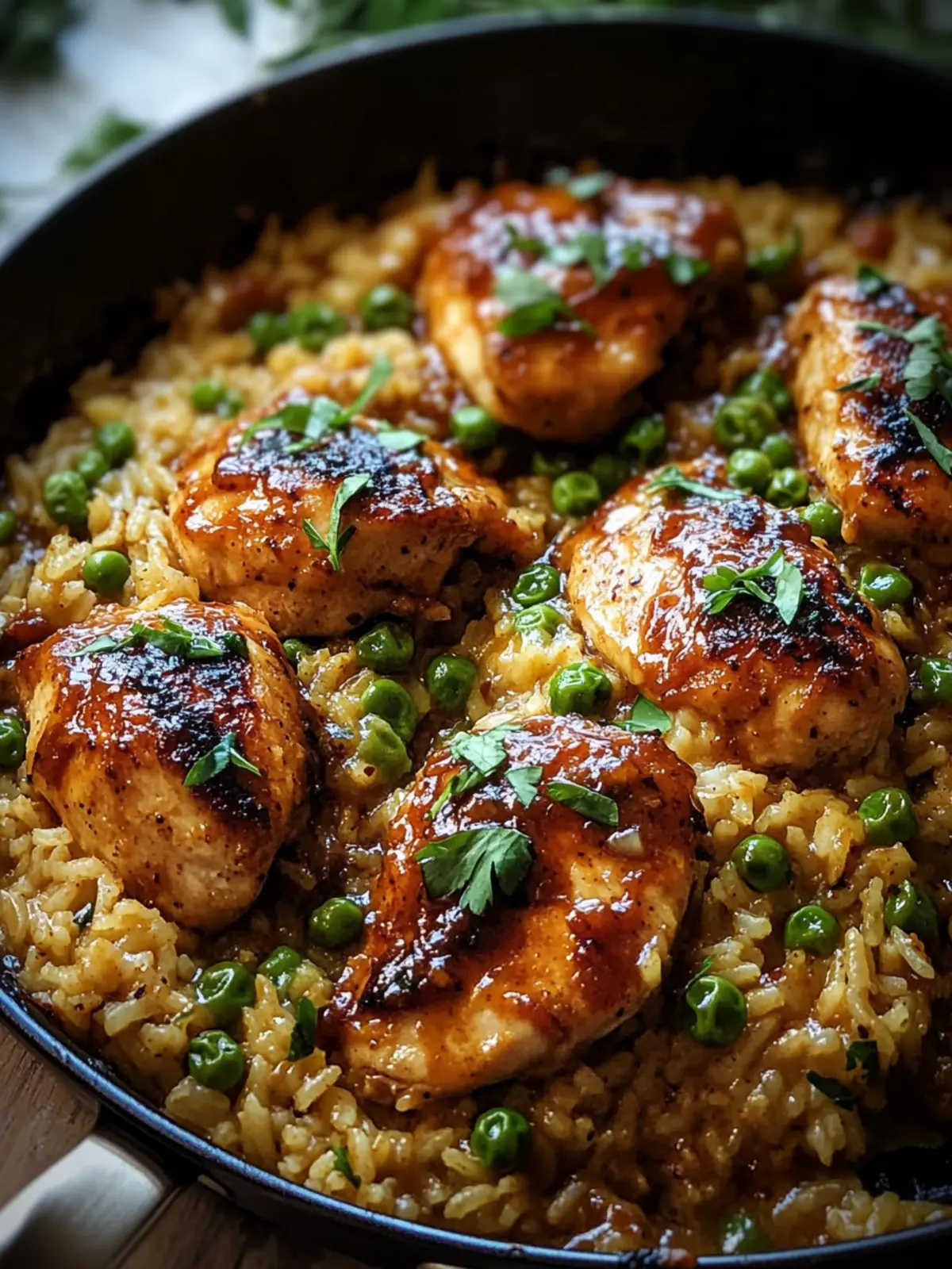 One Pan Creamy Tangy BBQ Chicken And Rice for Busy Nights 2 One Pan Creamy Tangy BBQ Chicken And Rice