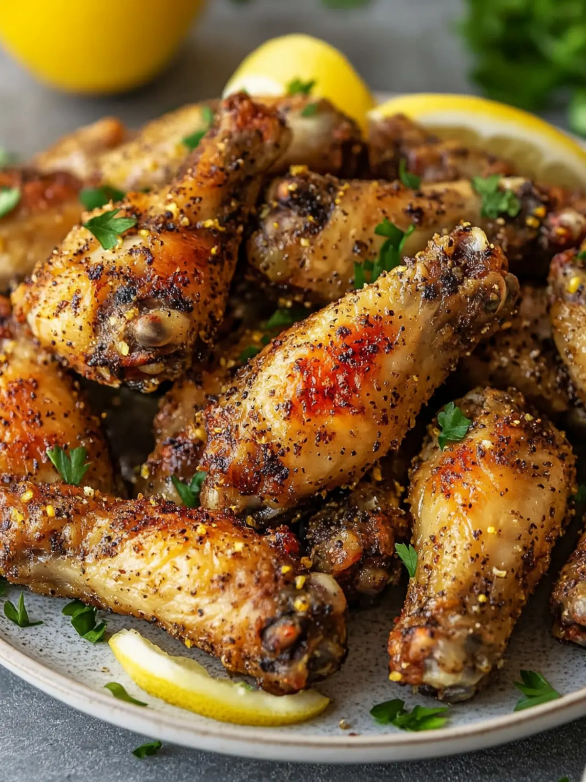 Crispy Baked Lemon Pepper Chicken Wings You’ll Crave Forever 3 Crispy Baked Lemon Pepper Chicken Wings