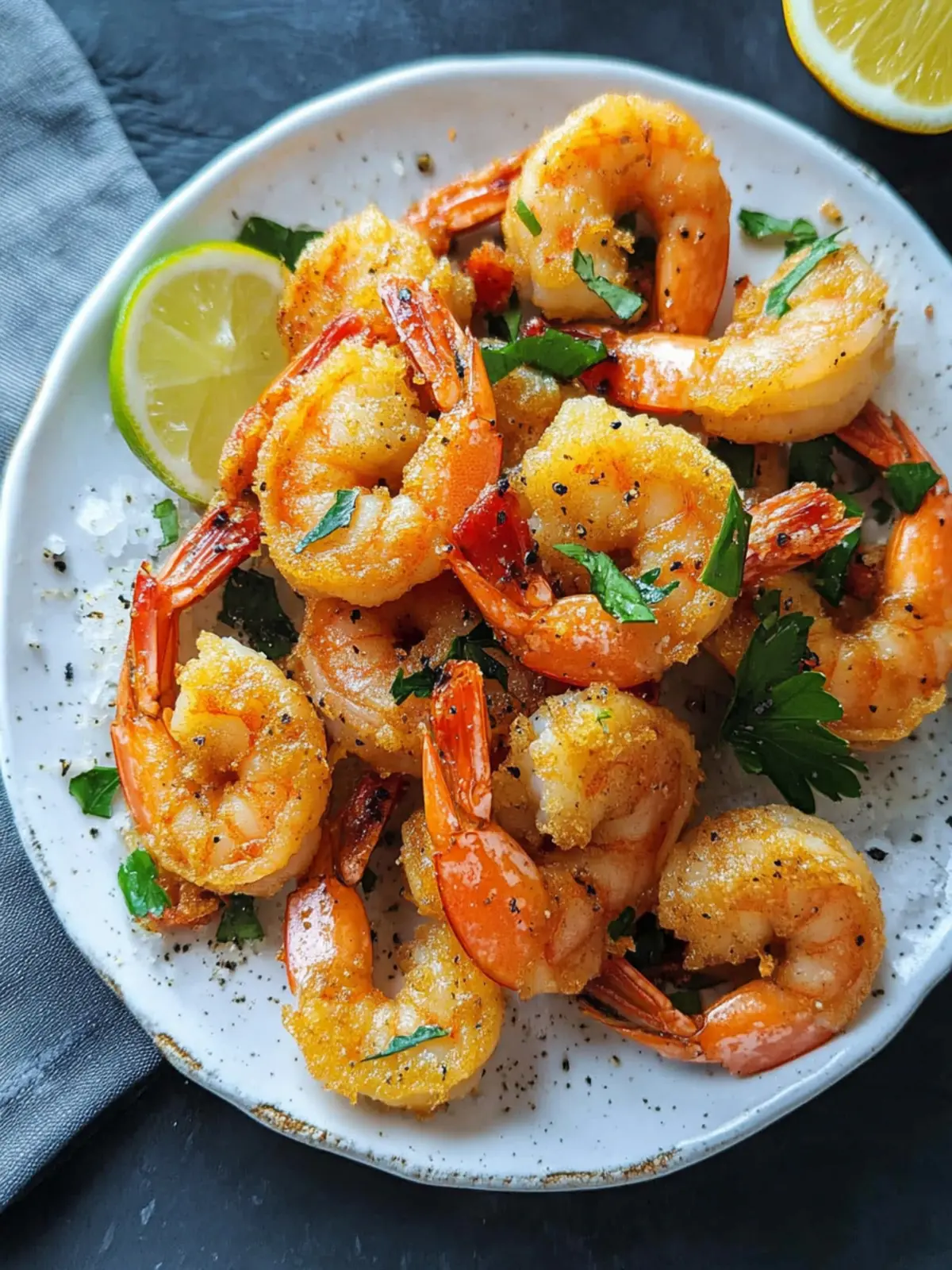 Salt and Pepper Crispy Shrimp
