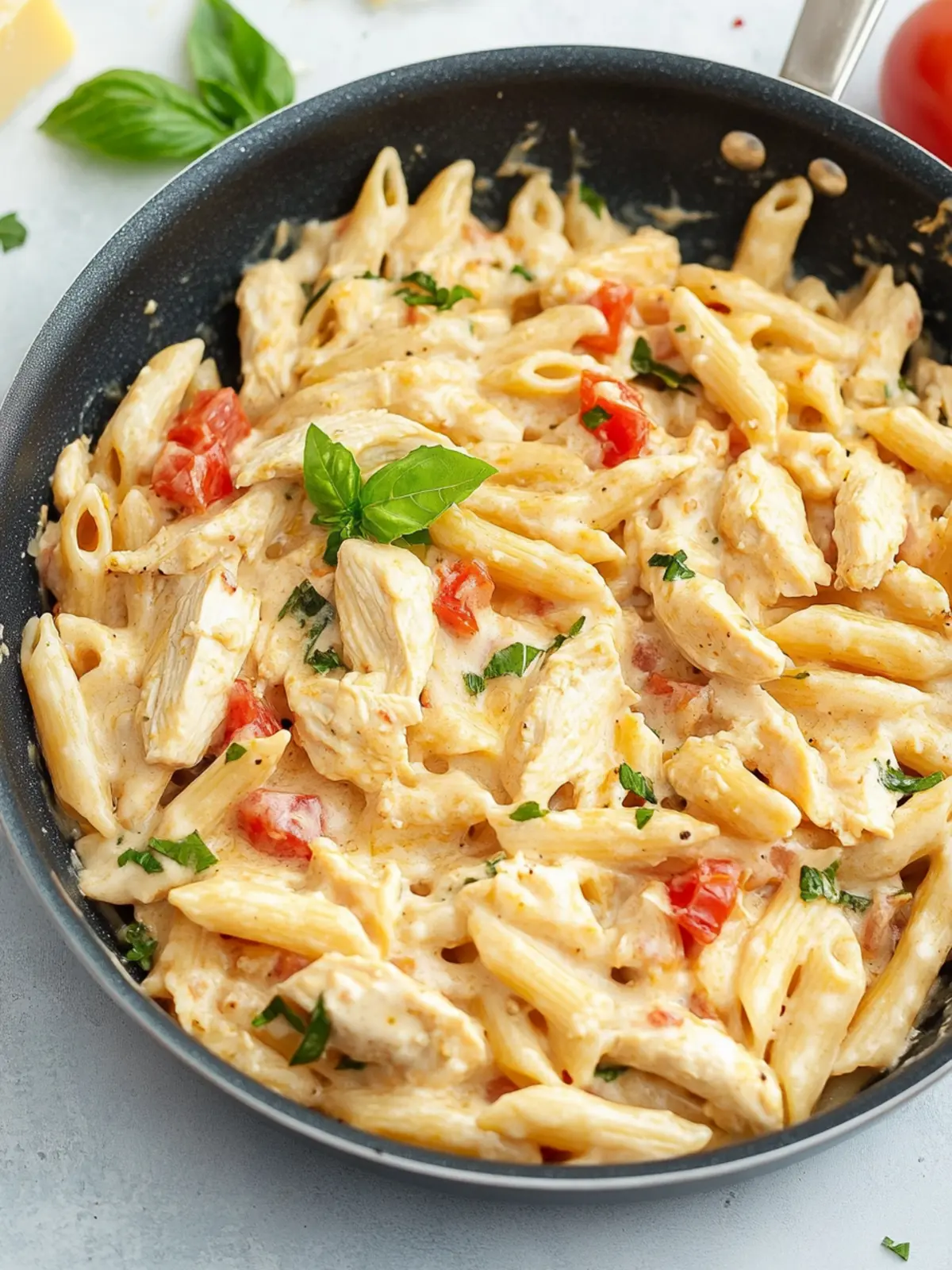 One Pan Cheesy Chicken Pasta for Quick Family Joy 2 One Pan Cheesy Chicken Pasta