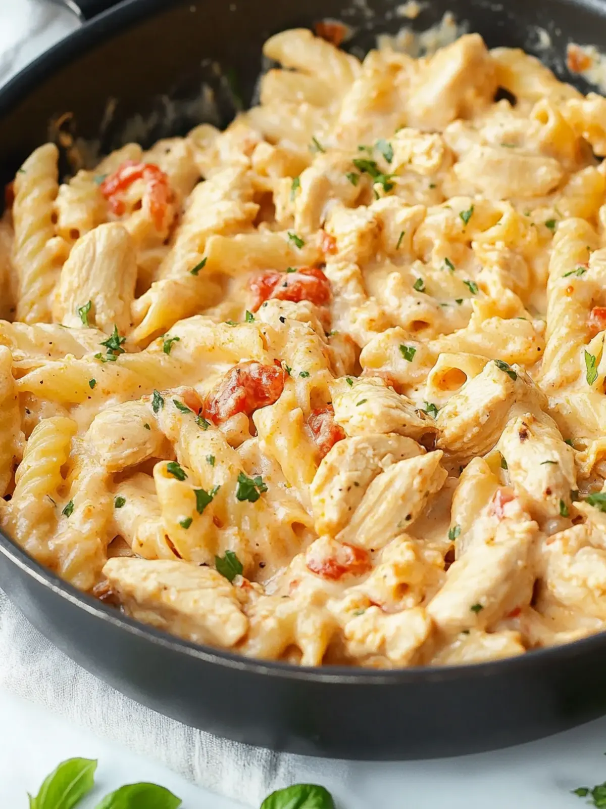 One Pan Cheesy Chicken Pasta for Quick Family Joy 4 One Pan Cheesy Chicken Pasta
