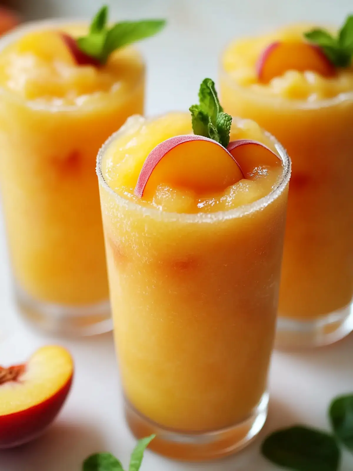 Peach Slushie