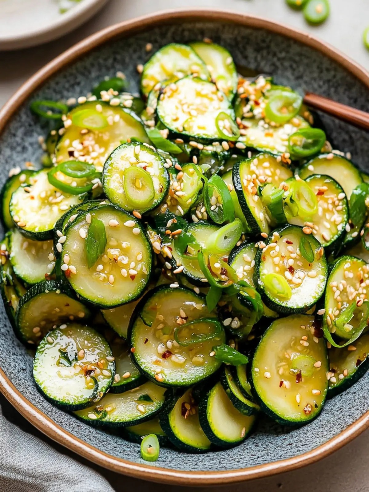 Korean Zucchini Side Dish that Brightens Any Meal 2 Korean zucchini side dish