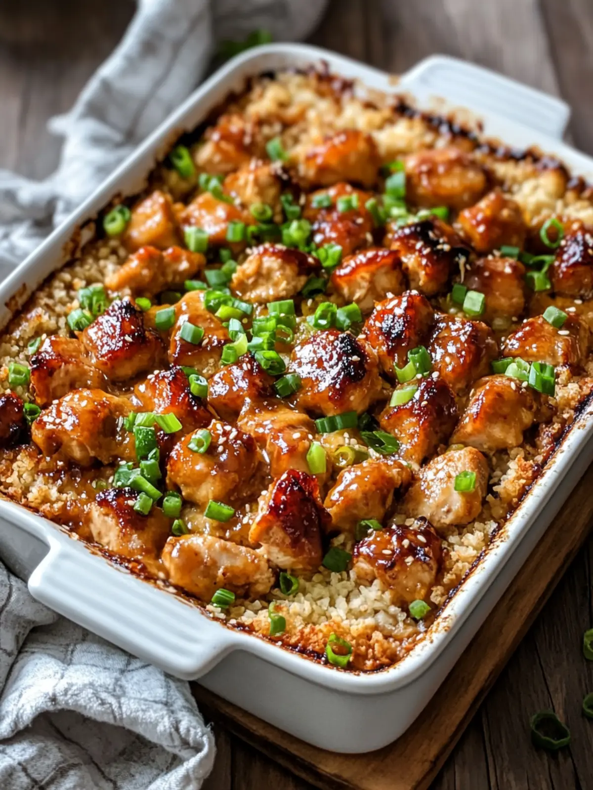 Teriyaki Chicken Casserole