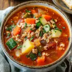 Ground Turkey Vegetable Soup for Cozy Comfort Nights 7 Ground Turkey Vegetable Soup