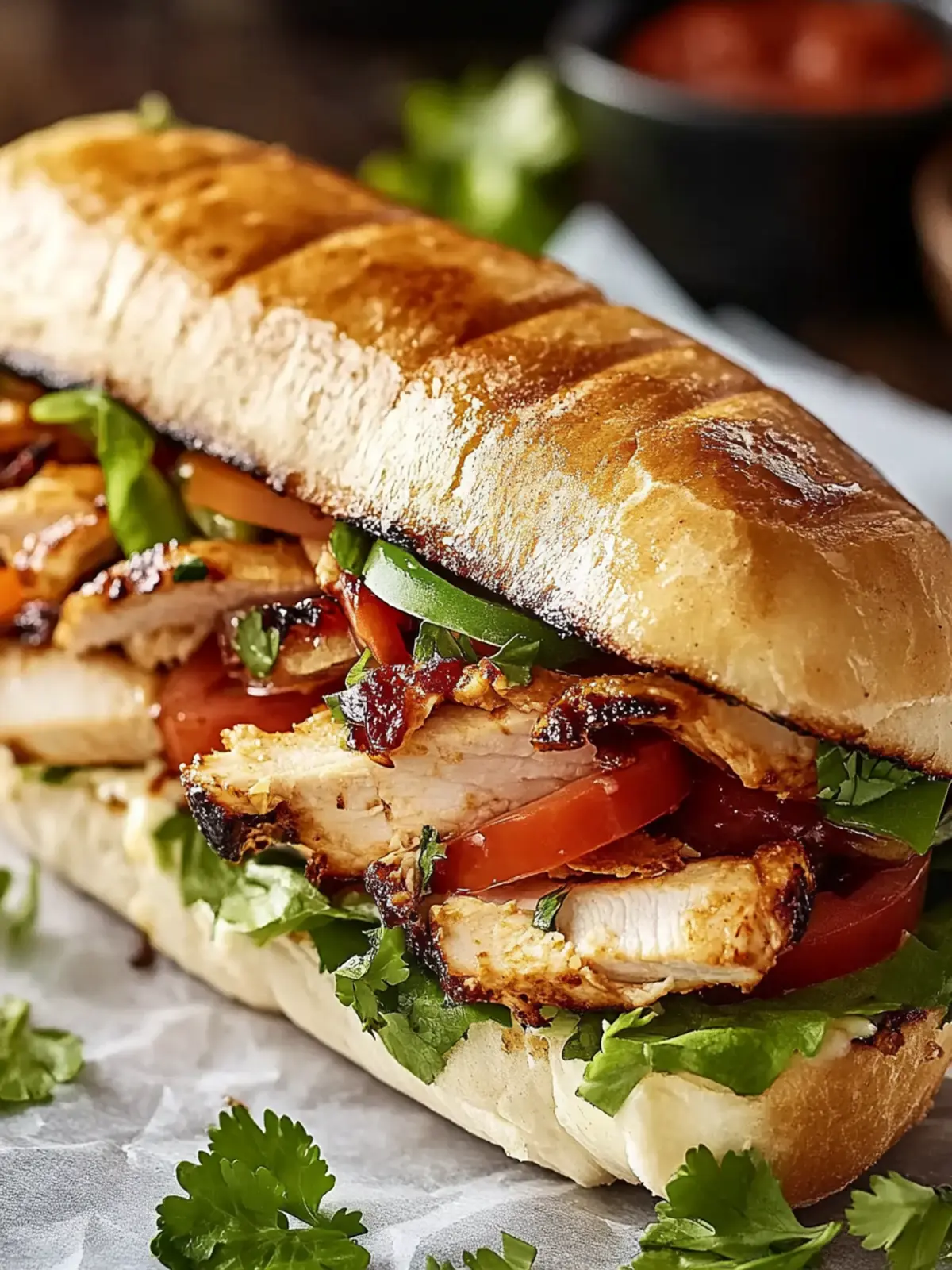 Savory Chicken Torta Sandwich: A Flavorful Twist You'll Love 5 Chicken Torta Sandwich