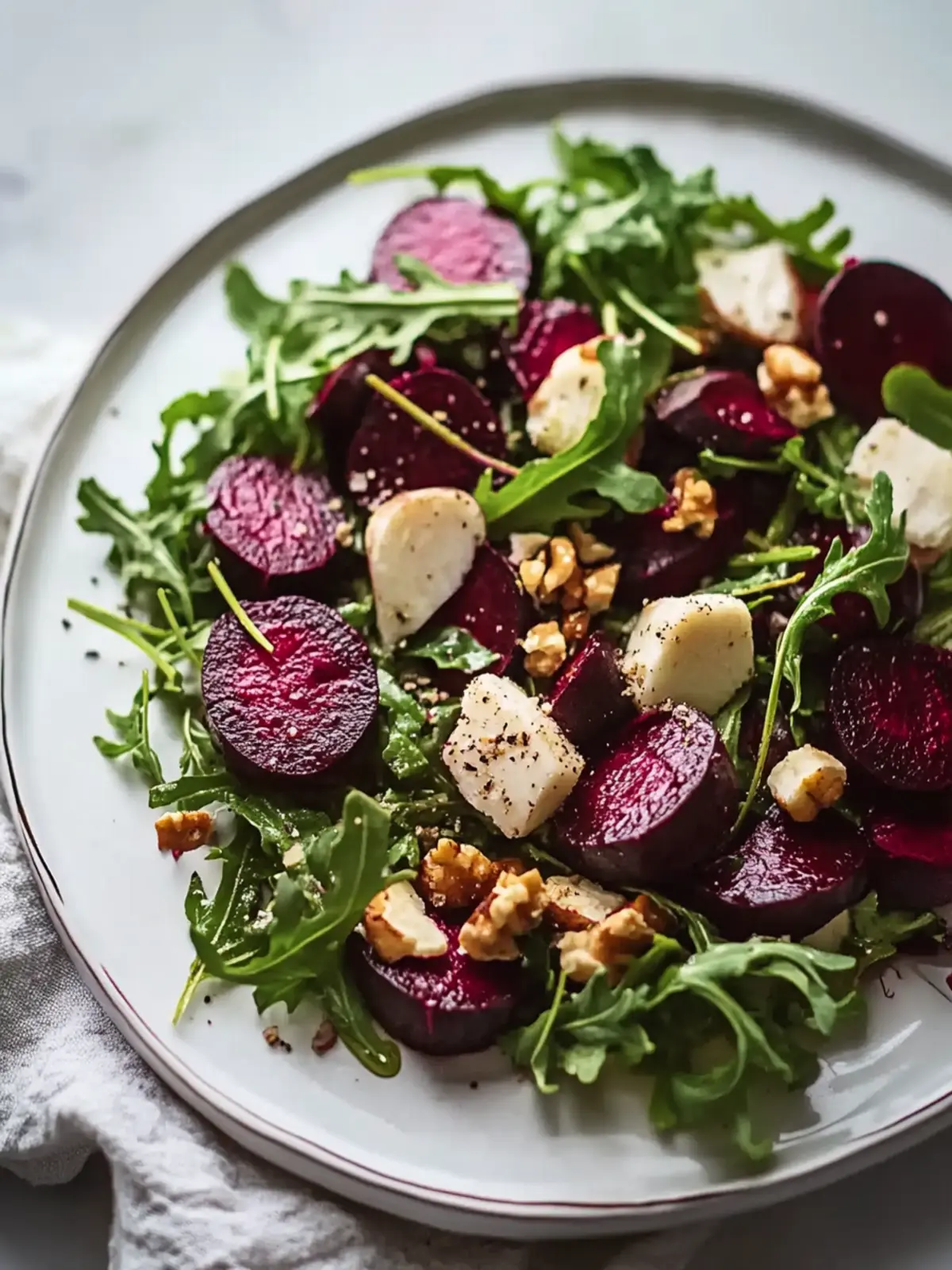 Roasted Beet and Arugula Salad Recipe