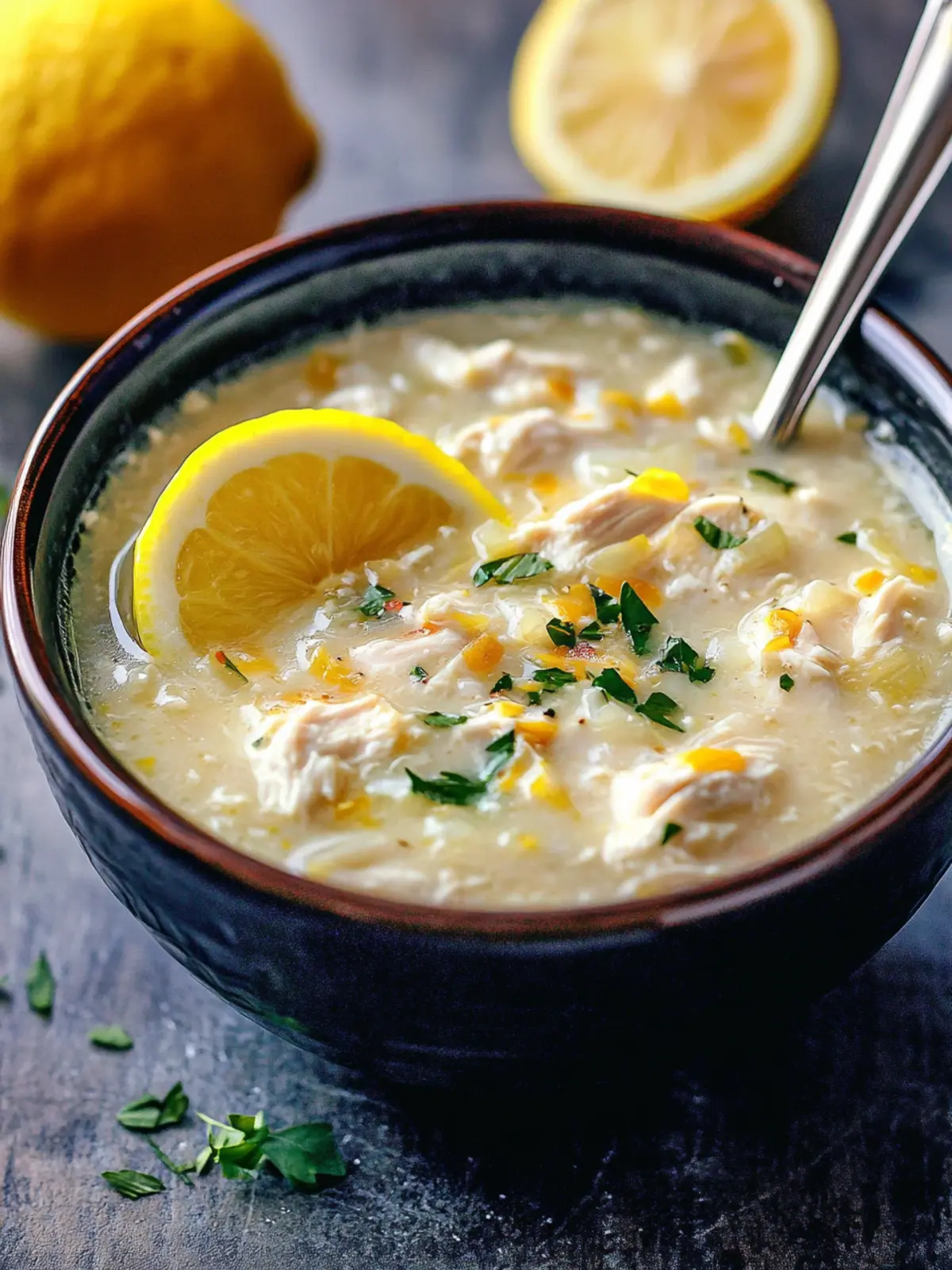 Delicious Avgolemono Soup Recipe: Warm Up with Greek Comfort 2 Avgolemono Soup Recipe (Greek Lemon Chicken Soup)