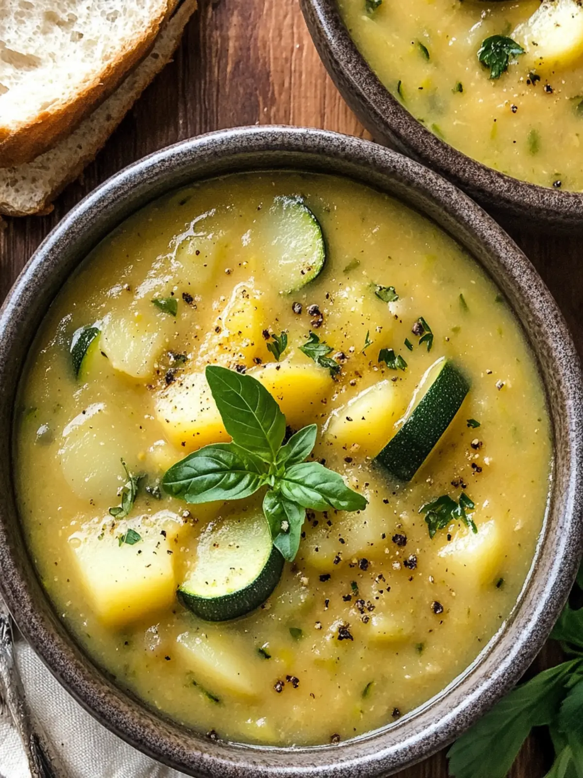Creamy Zucchini and Potato Soup That's Perfect for Cozy Nights 3 Zucchini and Potato Soup
