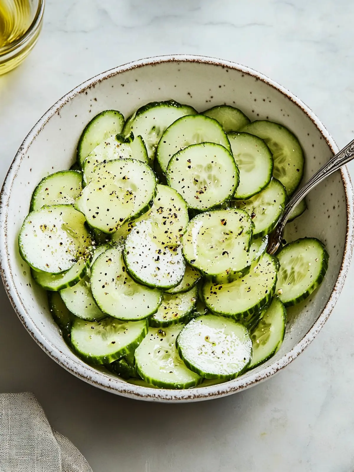 The Best Vinegar Cucumber Salad Recipe You’ll Love to Make 2 The Best Vinegar Cucumber Salad Recipe