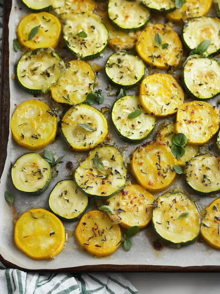 Roasted Zucchini and Squash