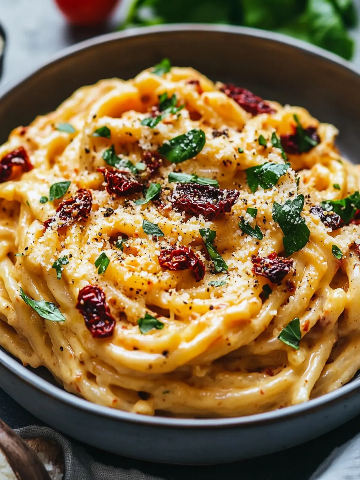 Vegan Creamy Sun Dried Tomato Pasta for Quick Gourmet Nights 4 Vegan Creamy Sun Dried Tomato Pasta
