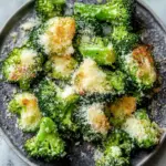 Crispy Smashed Broccoli with Parmesan