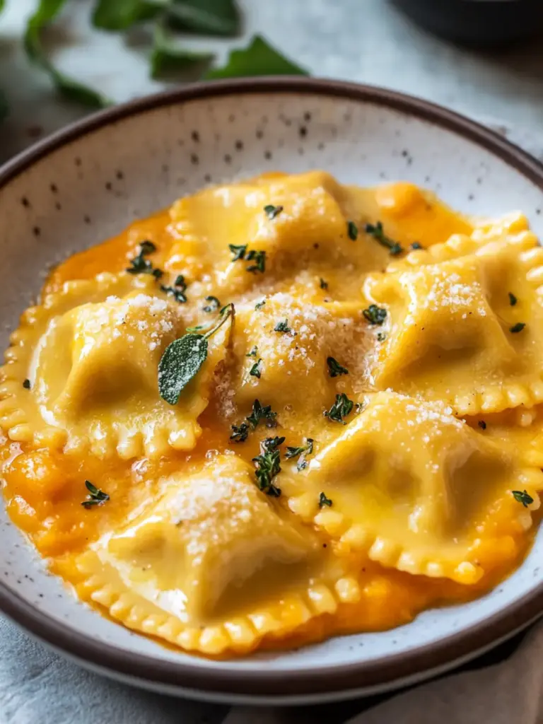 Delicious and Creamy Butternut Squash Ravioli Sauce Recipe