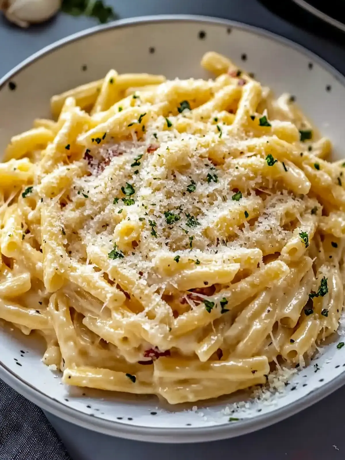 One Pot Creamy Garlic Pasta