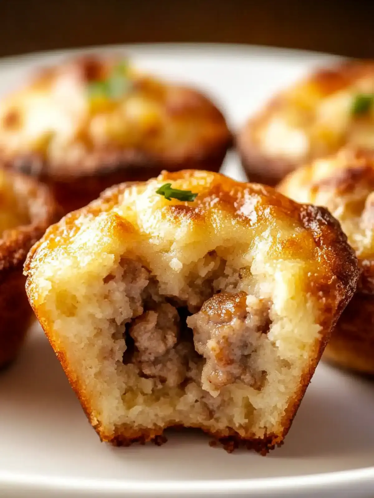 Easy Sausage Pancake Muffins