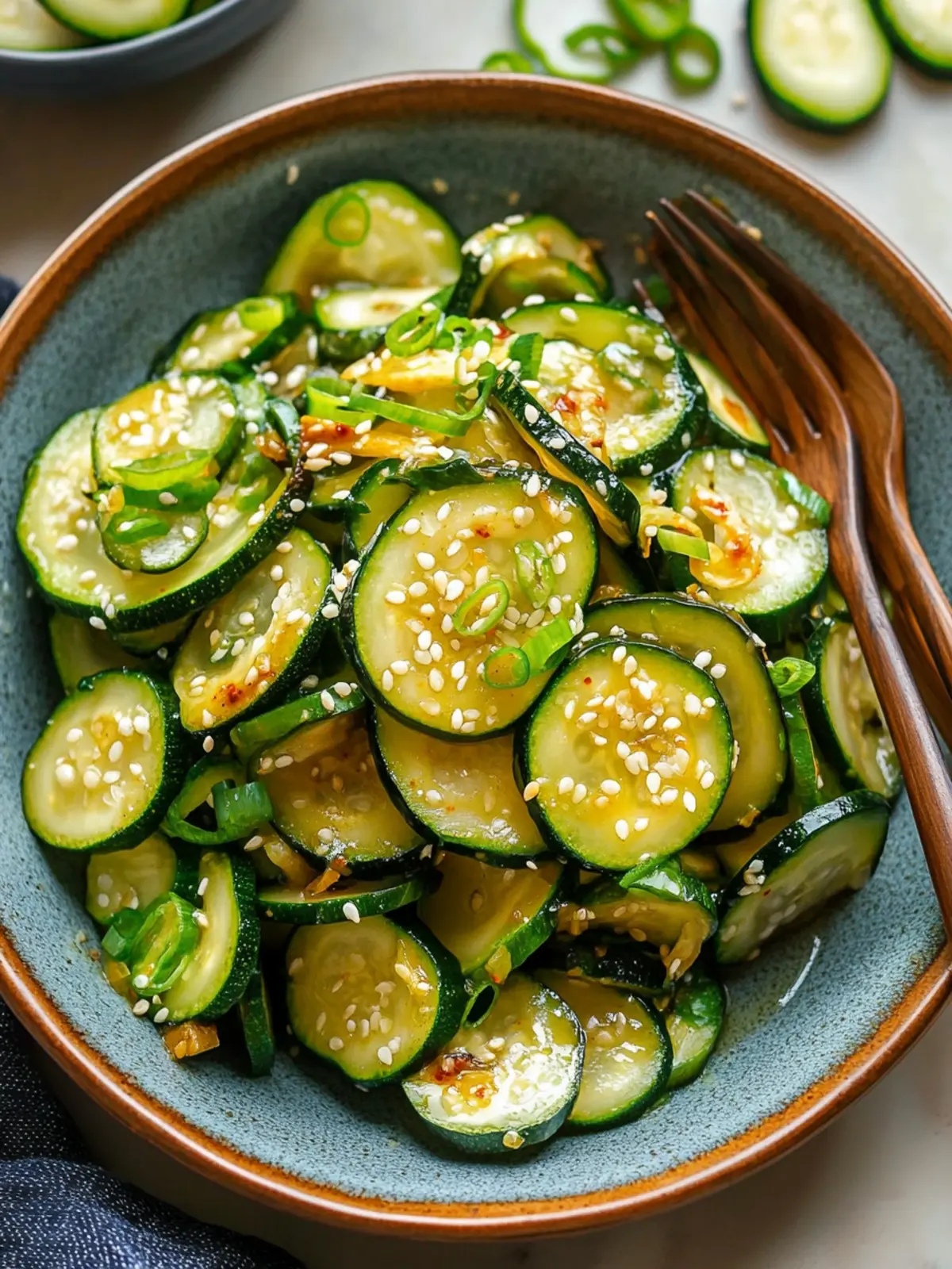 Korean Zucchini Side Dish that Brightens Any Meal 4 Korean zucchini side dish