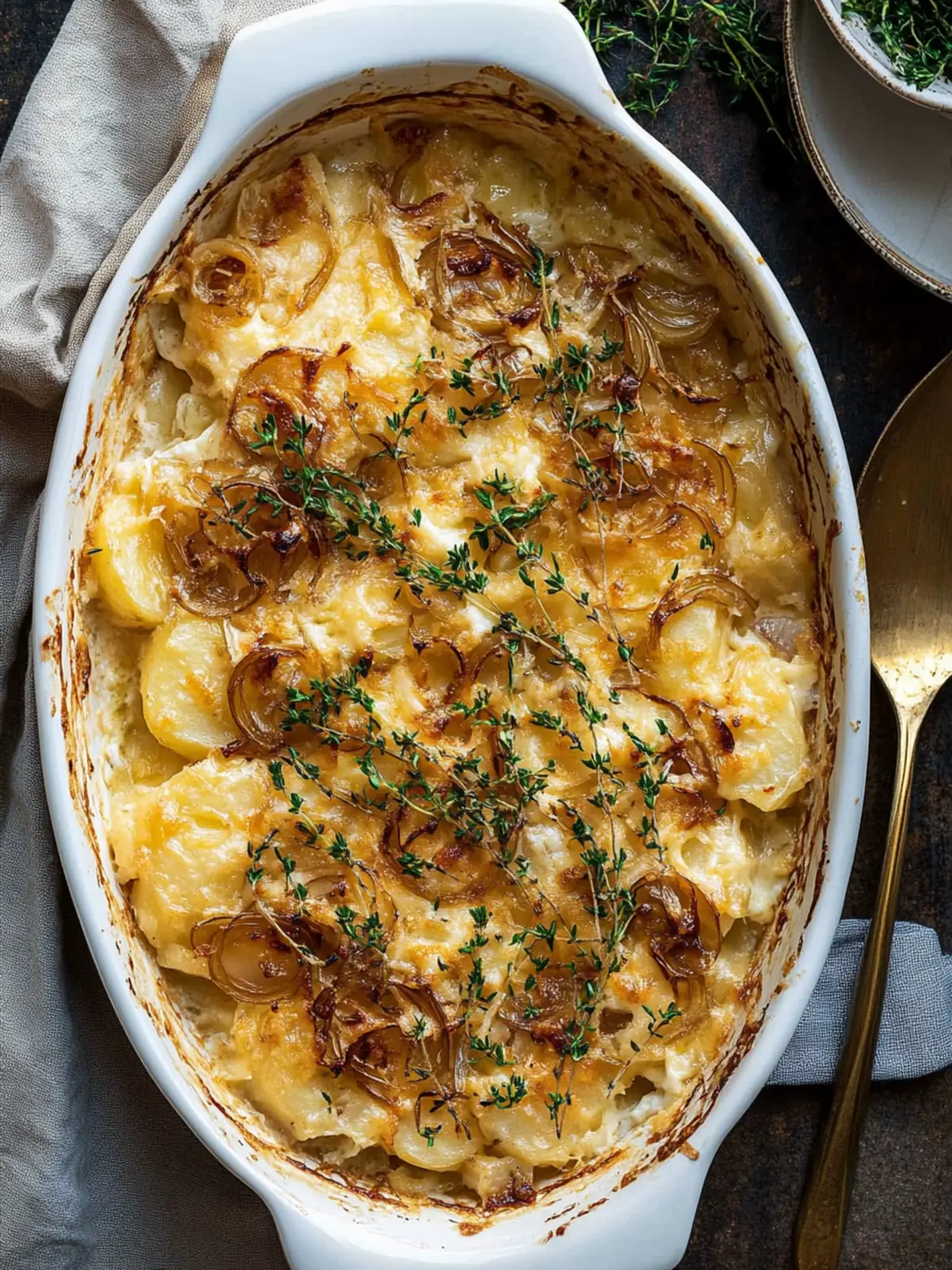 French Onion Funeral Potatoes