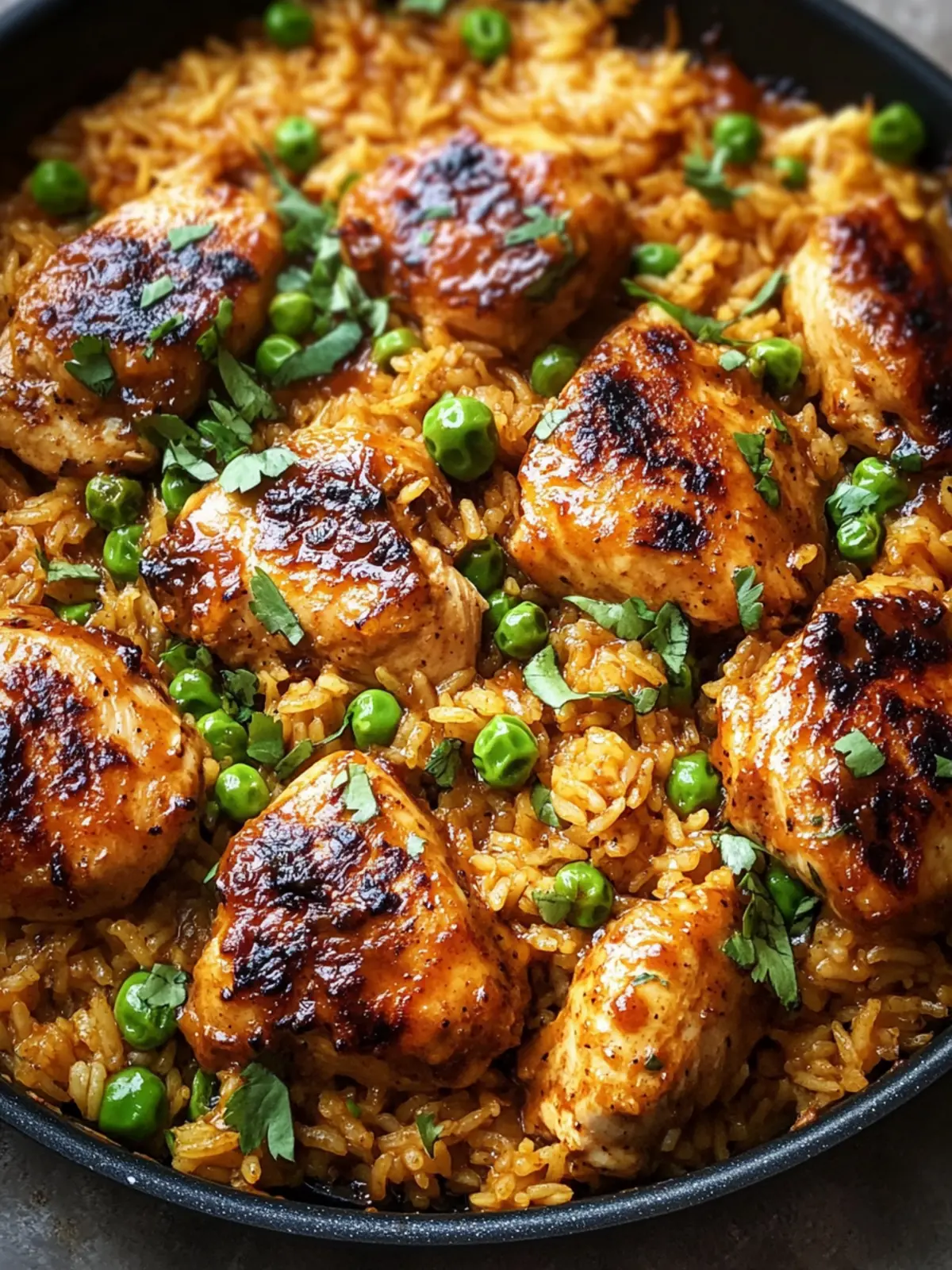 One Pan Creamy Tangy BBQ Chicken And Rice for Busy Nights 5 One Pan Creamy Tangy BBQ Chicken And Rice