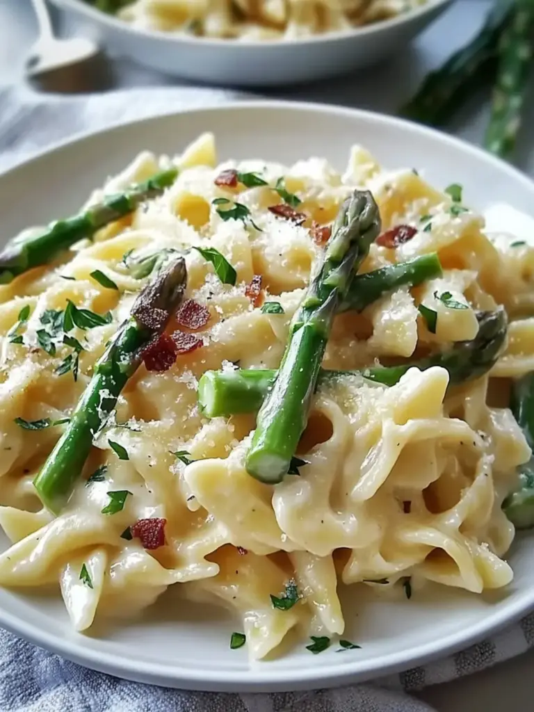 Creamy Pasta with Asparagus