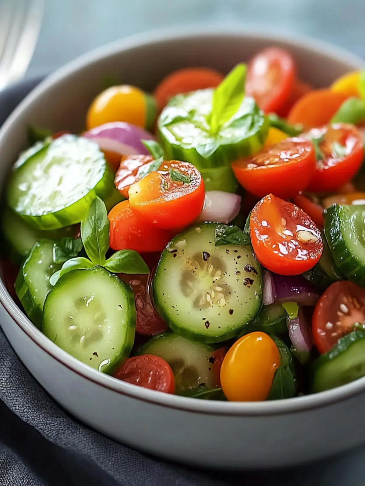 Cucumber Tomato Salad