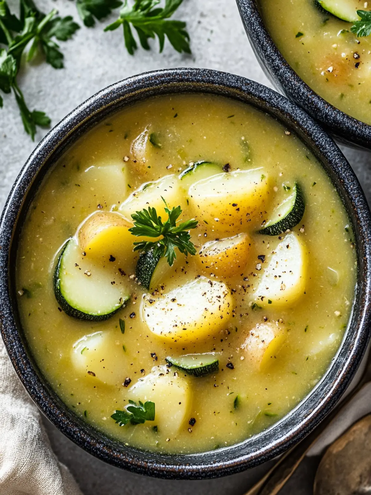 Creamy Zucchini and Potato Soup That's Perfect for Cozy Nights 2 Zucchini and Potato Soup