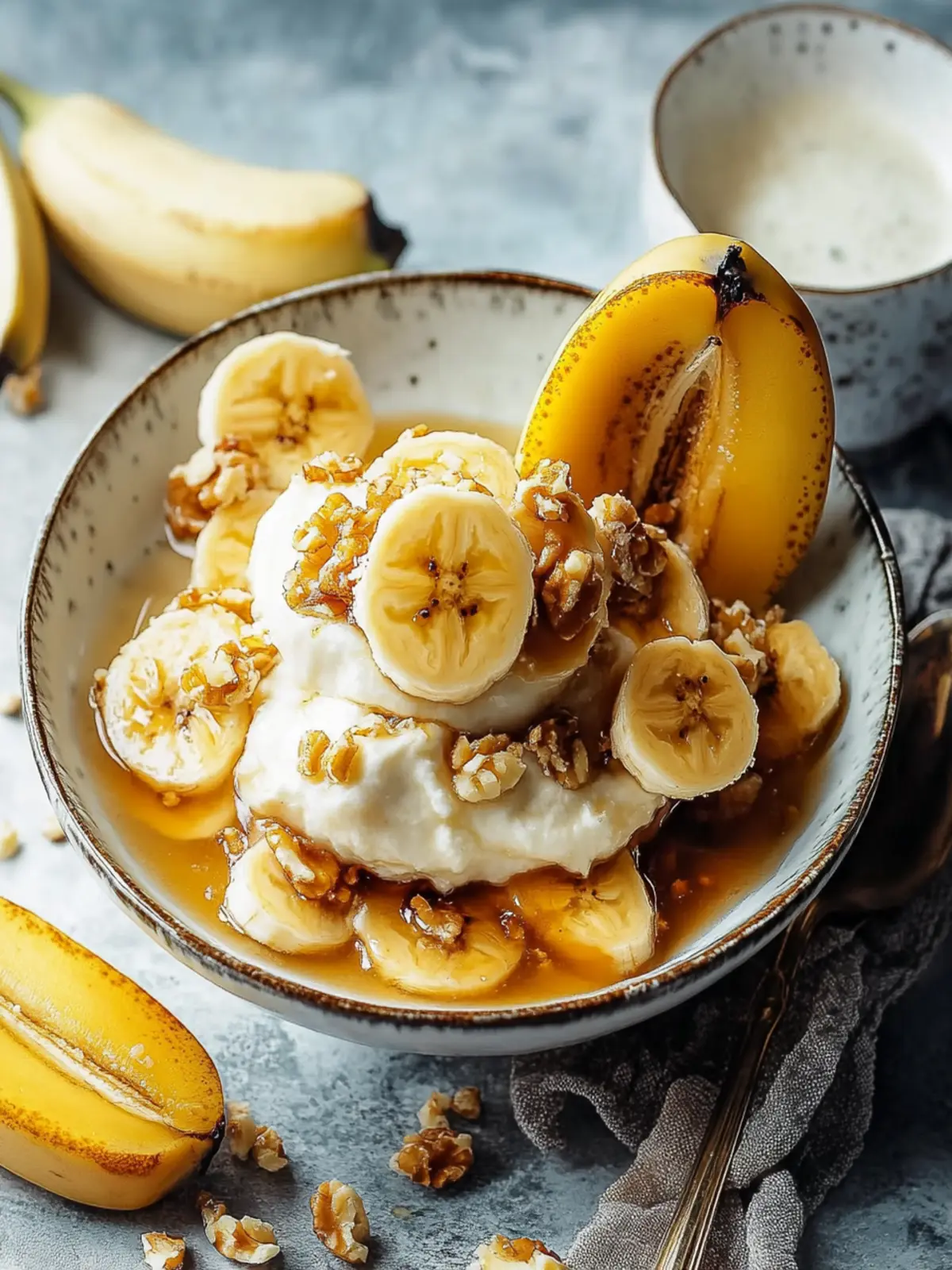 Savor Homemade Bananas Foster with a Twist of Rum Delight 4 Bananas Foster