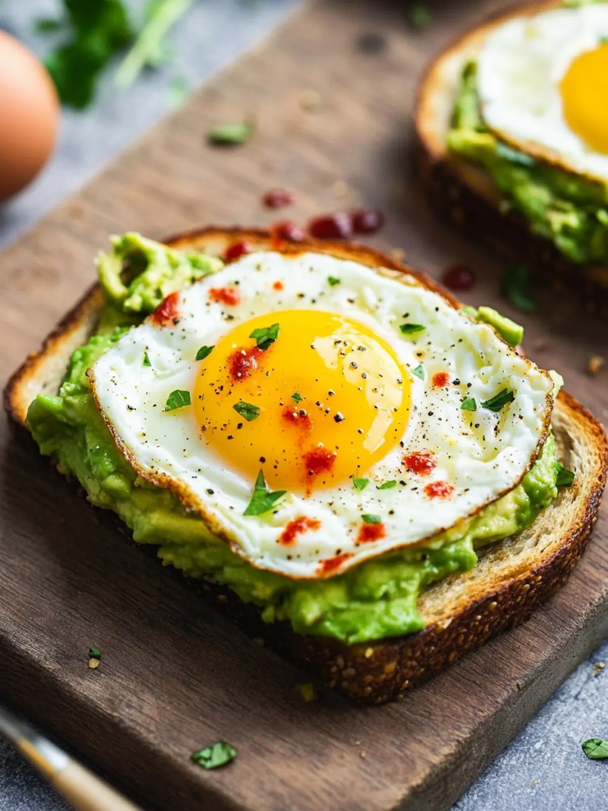 Avocado Egg Toast